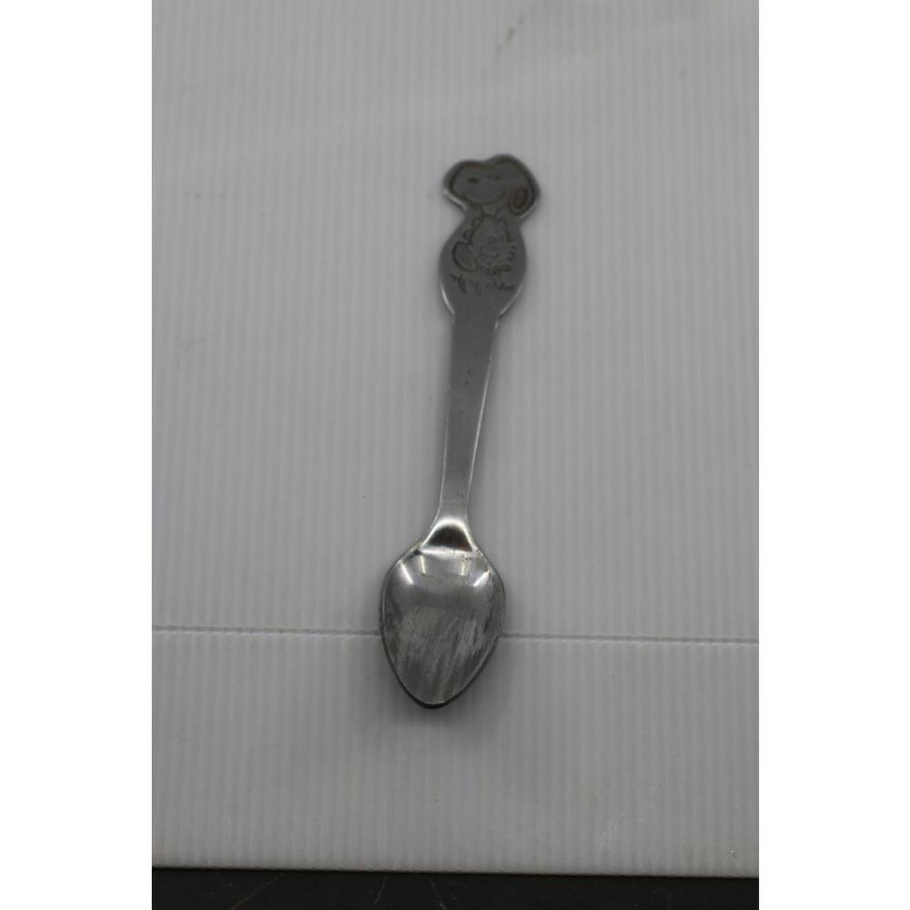 Vintage Snoopy Stainless Steel Spoon Danara Peanuts 1960s Taiwan